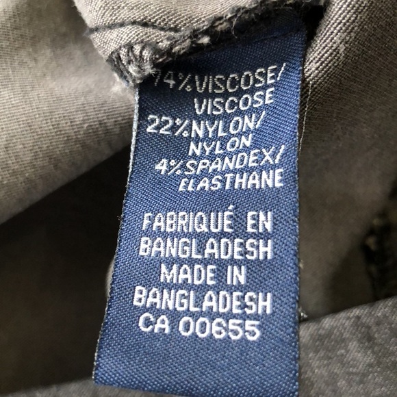 Reitmans charcoal grey trouser size 16P - Picture 6 of 8